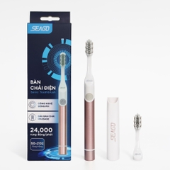 [Instock] BÀN CHẢI ĐIỆN SEAGO, CÔNG NGHỆ SÓNG ÂM -NGẪU NHIÊN MÀU (Kho đối tác)