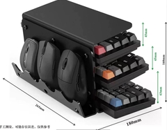 Kệ bàn phím decor - Màu Trong suốt