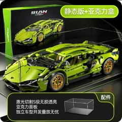 Mô hình lắp ráp Xe Lamborghini Tỉ lệ 1:14
