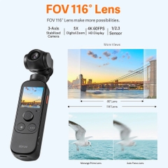 [Order] CAMERA 90FUN Capture 1, có chống rung, quay 4k