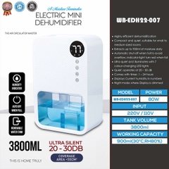 Máy hút ẩm dehumidifier
