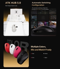 [Order] Chuột gaming ATK A9 Lightweight - Đợt 2