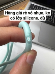 [Instock] CÁP DÙ 4 IN 1 BỌC SILICON MÀU XANH, 240W, 1.8 MÉT (Kho đối tác)