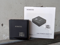 [Instock] CỦ SẠC ROMOSS 100W - 140W NHIỀU CỔNG, CHÂN GẬP GỌN (Kho đối tác)