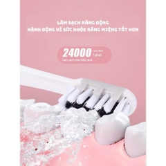 [Instock] BÀN CHẢI ĐIỆN SEAGO, CÔNG NGHỆ SÓNG ÂM -NGẪU NHIÊN MÀU (Kho đối tác)