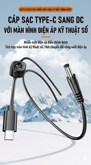 [ Order ] Cable chuyển nguồn C to DC