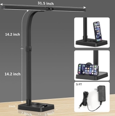 [Sẵn hàng] ĐÈN 2 ĐẦU DÀI 80CM, CÔNG SUẤT 24W (Kho đối tác)
