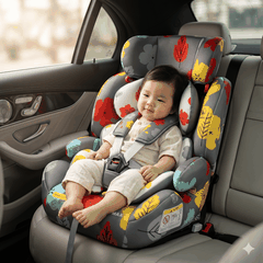 [Ghế trẻ em] Thương hiệu POPMAX IMOOZ( UK ), có khoá ISOFIX, cho 2-12 tuổi (9-36kg) PM2105 ,tháo được tựa - CHỈ CÒN MẪU CHIẾC LÁ