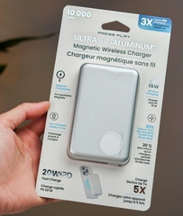 [Instock] Pin dự phòng Press Play 10.000mah, vỏ full nhôm, có Magsafe (Kho đối tác)