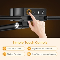 [Instock] Đèn kẹp bàn hai đầu JW5512