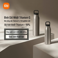 [Instock] BÌNH GIỮ NHIỆT TITANIUM (Kho đối tác)