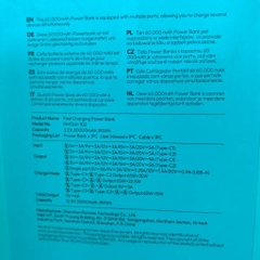 [Instock] Pin dự phòng ROMOSS PMT60 60.000mah 100w - Lõi pin sắt (Kho đối tác)