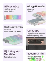 [Order] MMD-Matt65 – Bàn phím cơ 3 mode