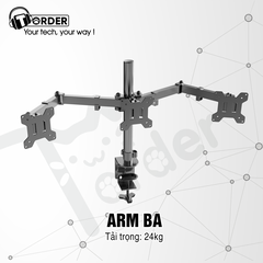 [Order] Arm màn hình (Đơn/Đôi/Ba) - Đã đóng ngày 20/08/2025