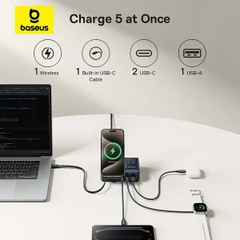 [Order] Trạm sạc Baseus Nomos 140w có Magsafe, dây rút, màn hiển thị - Đã đóng ngày 05/10/2026