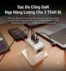 [Order] Củ sạc GaN Gecko Stroll 67w - Đã đóng ngày 07/08/2026