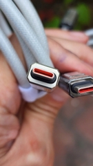 [Instock] Dây Toocki C-C bọc dù 100w, có màn hiển thị công suất