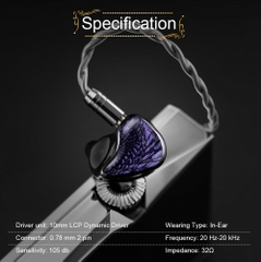 [Order] Tai nghe IEM Celest Wyverm Black