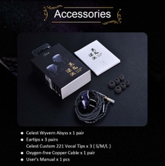 [Order] Tai nghe IEM Celest Wyverm Black