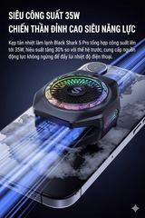 [  Order ] Quạt tản nhiệt sò lạnh Black Shark 6 Pro - Đã đóng ngày 24/05/2026