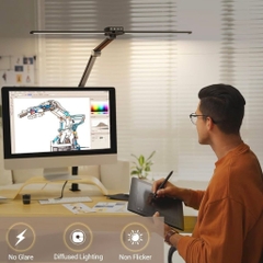 [Instock] Đèn kẹp bàn hai đầu JW5512