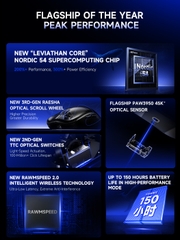 [Order 2] Chuột gaming Rawm Leviathan V4