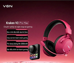 [Order] Tai nghe Gaming Kraken V2 Pro Max