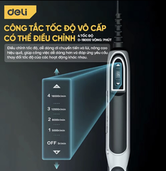 [Order] Máy mài mini Deli DL-DM03-S1