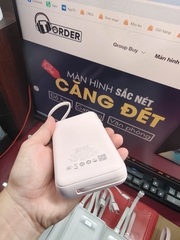 [Thanh lý] PIN ROMOSS 20.000MAH 22.5W KÈM 2 CÁP C+L (Kho đối tác)