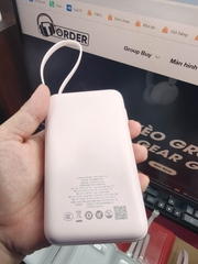 [Thanh lý] PIN ROMOSS 20.000MAH 22.5W KÈM 2 CÁP C+L (Kho đối tác)