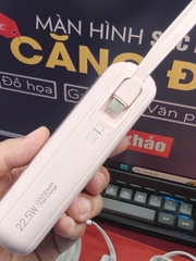[Thanh lý] PIN ROMOSS 20.000MAH 22.5W KÈM 2 CÁP C+L (Kho đối tác)