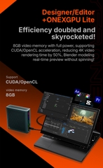 [Order] OneXPlayer eGPU  - OneXGPU Lite (RX 7600M XT - 8GB GDDR6 Oculink/Usb4)