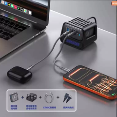 [ Order ] BỘ SẠC GAN KASEKU 140W HỖ TRỢ ĐA CHUẨN SẠC