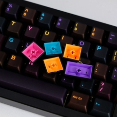 [Order] Keycap Aifei - Rainbow on Black