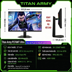 [Order] Màn hình Titan Army P276MT Ultra