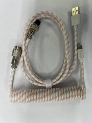 Dây cáp xoắn bàn phím cơ bọc dù