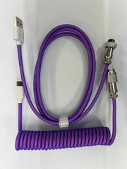 Dây cáp xoắn bàn phím cơ bọc dù