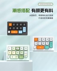 Numpad có núm layout ngang 3 mode