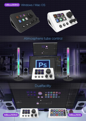 Stream dock Mirabox N3 Có núm điều khiển