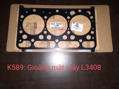 1G750-03612 Gioăng mặt máy L3408 - kt lỗ 88 - thép đen 1.25