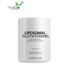 Viên uống trắng da Codeage Liposomal Glutathione 1000mg