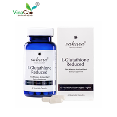 Viên uống trắng da Sakura L - Glutathione Reduced