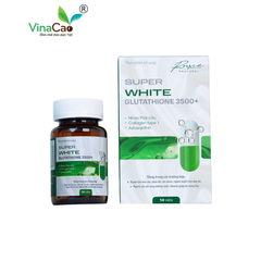 Viên uống trắng da Super White Glutathione 3500mg