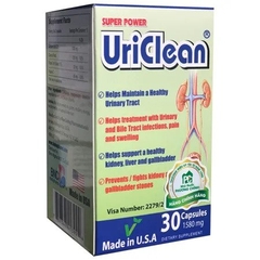 Super Power UriClean Vinacao - Tan sỏi thận, chống viêm đường tiết niệu