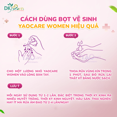 BỌT VỆ SINH PHỤ NỮ YAOCARE WOMEN