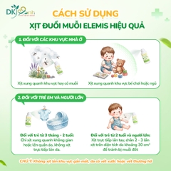 Xịt muỗi thảo dược Elemis 120ml