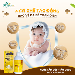 NƯỚC TẮM GỘI THẢO DƯỢC YAOCARE BABY