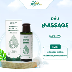 Dầu massage dưỡng ẩm toàn thân cho bé Oriky