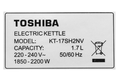 Bình đun siêu tốc Toshiba 1.7L KT-17SH2NV