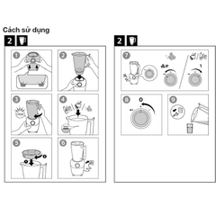 Máy xay sinh tố PHILIPS HR2041/10